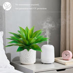 Artificial Agave Plant Fake Agave Plant Artificial Plants Outdoor Uv Resistant Artificial Fake Plants Suitable for Indoor Home Decor Outdoor Courtyard Balcony Terrace Decor 1Pcs,17.8'',Green