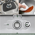 Floor Mop Sink With Drainage/Strainer,stainless steel utility sink,304 Stainless Steel,for Laundry Room,Kitchen, Restaurant, Garages,(S-17.7"L x 16.1"W x 21.6"H)