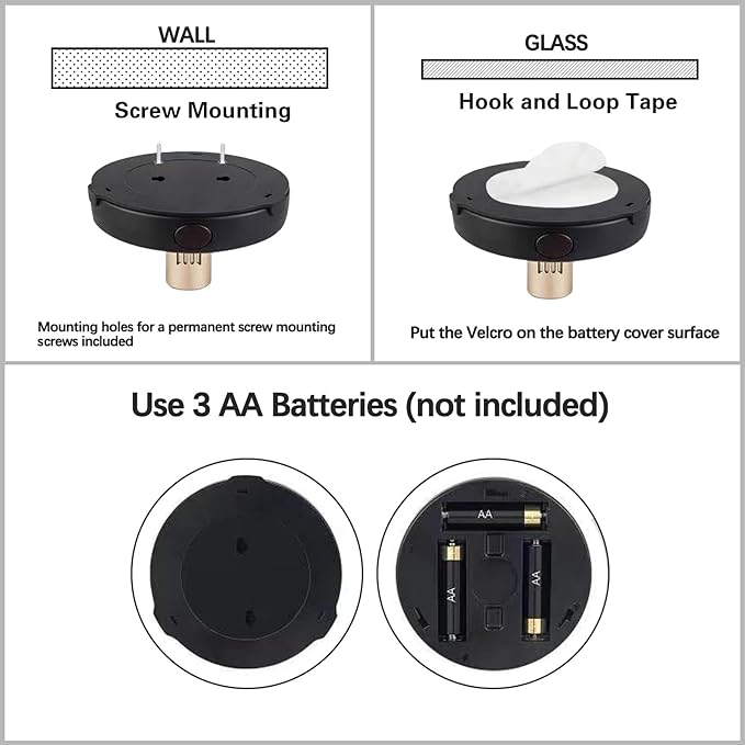 Battery Operated LED Spotlight, Picture Spot Lights, Indoor Uplighting, Puck Lights with Remote, Plants Tree Spotlight, Display Light for Paintings Dartboard Portrait-Gold