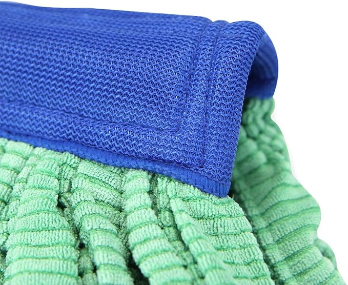 Arkwright Microfiber Tube Mop Head Replacement - Heavy Duty, Lint Free, Super Absorbent & Bleach-Safe, Janitorial Essential for Commercial & Industrial Floor Cleaning, 11 oz, Green