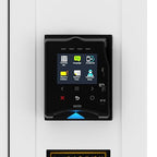 KoolMore 45 in. Commercial Freezer Ice Cream Vending Machine with 44 Slots, Ample 49 in. Touch Display, Bill Acceptor and Credit Card Reader in White