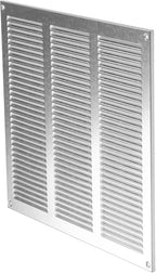 Repa Market 12x12 Inch Air Vent Cover/Galvanized Steel Louvered Grill Cover with Mesh Screen/Wall or Ceiling Vent/Durable Flush Mount HVAC Register for Indoor and Outdoor Ventilation
