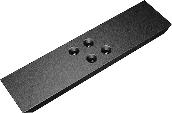 Solid Heavy Duty Flat Wall Counter Top Support Bracket, 1 Count, 38 inch, DIY Projects, Made with American Steel by The Original Granite Bracket
