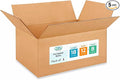 IDL Packaging Medium Moving & Shipping Boxes 18 x 12 x 8 inches (5-Pack) - Extra Strength 200 lb - Kraft Corrugated Cardboard