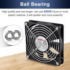 Wathai EC 120mm x 25mm Ball DIY Cooling Ventilation Exhaust Fan 110V 115V 120V 220V 240V AC Axial Case Muffin Fan
