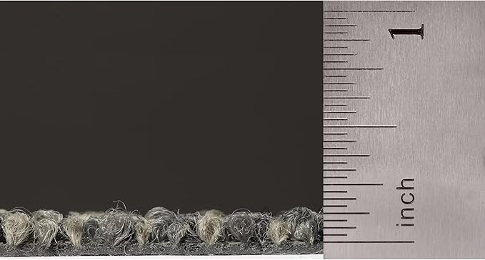 Mohawk Elite 24" x 24" Berber (Loop pile), 0.08" Pile Height, Carpet Tile, Nylon Fiber, Dappled Steel Color, (1 Tile)