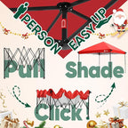 Sekey 10x10 Pop Up Canopy with One Push Setup-Easy Up Canopy with 99% UV Blocking - Instant Outdoor Sun Shade for Events, Parties, Camping- Commercial Gazebo with Weight Bags,Wind Proof&Waterproof