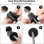 Cable Grommets for Starlink, 3/4 inch Wall Pass-Through, Silicone Grommets for Cables, Dust Waterproof Prevent Cable Damage for starlink dishy ethernet Cables (6 Pack)