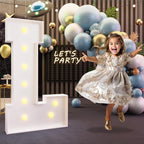 imprsv Marquee Light Up Letters - 3FT Letters for Birthday, Baby Shower, Wedding & Engagement Parties