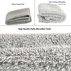 Retractable Gap Dust Cleaner Under Appliance Microfiber Duster Dust Brush with Extension Pole (36 to 49 inches) Cleaning Duster for Bed High Ceilings Furniture Bottom Household Gap Duster Gray