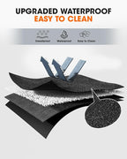 Walking Pad Mat for Carpet Floor, 68"x24", Treamill Mat for Hardwood Floors, High Density, 1/5 Thickness, Folable, Floor Protection for Bike, Elliptical, Treadmill