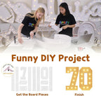 imprsv 4FT Light Up Numbers, Marquee Numbers 70th Birthday Decorations for Women Men, Large Light Up 70 for Birthday Women Foam Board Anniversary Party Decorations Arch Kit (DIY)
