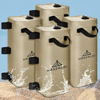 Canopy Water Weights Bag Set of 4,88 LBS Gazebos Tent Water Weights Set, 4 Leg Weights for Gazebo, Pop-Up Canopy, Canopies, Tent (Beige 25L)