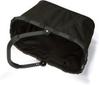 reisenthel carrybag frame black/black - Sturdy shopping basket with plenty of storage space and practical inner pocket - water-repellent