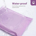 Fuxury Poly Mailers 14.5x19 Inch 50 Pcs, Waterproof Shipping Bags for Clothing, Strong Adhensive Shipping Envelopes for Small Business Suppliers, Self Seal Mailers Poly Bags Mailing Envelopes Purple