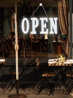 LED Open Signs 30"x10" Ultra Bright Business Hour Sign with Hanging Installation for Window Stores, Hotel, Store, Bar, Retail Shop, Salon, Restaurant