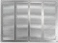 Repa Market Air Vent Cover 16x12 Inch (Outer Dimensions) Galvanized Steel Louvered Grill Cover with Mesh Screen/Wall or Ceiling Vent/HVAC Register for Indoor and Outdoor Ventilation