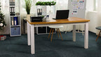 Mohawk Advance 24" x 24" Berber (Loop pile), 0.09" Pile Height, Carpet Tile, PET Fiber, Inside Scoop Color, (24 Tiles), (96 sqft/carton)