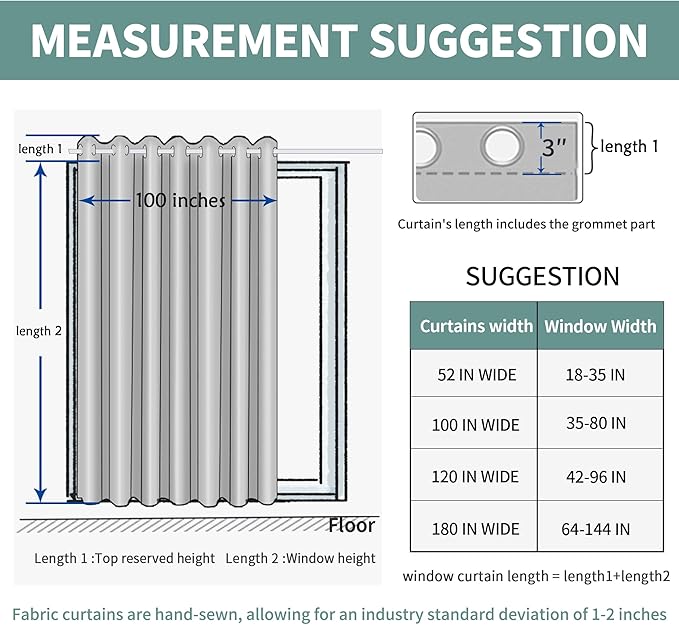 BGment Navy Sliding Door Curtain 96 Inch Long - Wide Room Darkening Room Divider Curtain for Bedroom Privacy Themral Insulated Grommet Room Separator Drape, 1 Panel, 100 X 96