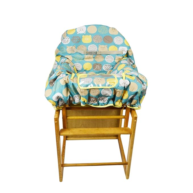 Shopping Cart Covers for Baby Girl boy, High Chair Cover for Toddler, Grocery Cart Cover (Polka Cute)