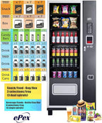 EPEX Refrigerated Beverage Combo Vending Machine with Stratified Temp Control