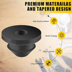 100Pack Rubber Cable Railing Grommets for 1/8" 5/32" 3/16" Cables for Wood/Metal Cable Railing Posts, 1/8" Level line Cable Railing Grommet,Cable Railing kit for Metal Posts……