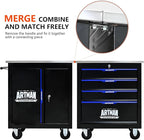 4 Drawers Rolling Tool Box on Wheels, Multifunctional Tool Chest Cabinet with Lock, Drawers Rolling Tool Cart Trolley Organizer Tool Storage Case for Garage,Warehouse - DIY Interconnectable