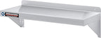 DuraSteel Heavy Duty Wall Mount Shelf - 36" Wide x 14" Deep Classic Stainless Steel Wall Floating Shelves - NSF Metal Storage Wall Shelves - For Commercial Kitchen, Laundry Room, Garage, Food Truck