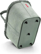 reisenthel carrybag twist sage - Sturdy shopping basket with plenty of storage space and practical inner pocket - Elegant and water-repellent design