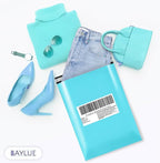 Teal Large Poly Mailers 19x24 Inch | Strong Adhesive Self-Seal Mailer Bags | Tear, Tamper, Water Resistant Shipping Envelopes | Thick Strong polymailer Bags XL Clothing Shipping Bags | 100 Pcs Bulk