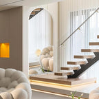 Floor Mirror Arched Full Length Mirrors, 64"x21" Floor Length & Standing Hanging or Leaning & Large Full Body Mirror Wall Mirror for Bedroom, Living Room, Aluminum Frame,White