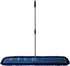 Heavy-Duty Industrial Closed-Loop Dust Mops - 6 Pack (Blue) - 60 Inch