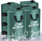 Canopy Weights,176 LBS Water Bag Set of 4 Leg Weights for Pop Up Canopy,Gazebo,Canopies,Tent-4 * 20L-Green