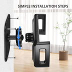 Tablet Wall Mount, Aluminum iPad Wall Mount Holder, 360° Rotation Adjustable Wall Holder Compatible with iPad Pro, Mini, Galaxy Tab, Surface Pro, Kindle, All 4.7-13" Tablets and Phones