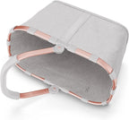 reisenthel carrybag twist sky rose - Sturdy shopping basket with plenty of storage space and practical inner pocket - Elegant and water-repellent design