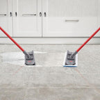 Tyroler Heavy Duty Floor Squeegee for Concrete Floors | 16.5" Squeegee for Floor with 55" 4-Part Handle | Squeegees Broom for Floors | The MoppyShmoppy is The Ideal Squeegees Mop for All Surfaces