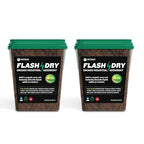 1 Flashdry Pro Portable Complete Spill Kit Includes Yellow Duffle, Bag Tag, 15 Absorbent Pads, 2 3" x4' Sorbent Socks, Disposal Bags, Nitrile Gloves, 2 5L Buckets of 100% Organic, Lightweight Coir