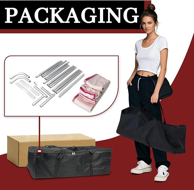 Custom Tension Fabric Display Backdrop Trade Show Backdrop Banner Stand for Weddings, Events, Booth (Double Sided Print 7.5x7.5 Ft)