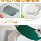 10X Magnifying Glass with Light and Stand,LED Dimmable Lighted Desk Lamp with Clamp,Magnifier Hands Free-Adjustable Stainless Steel Bracket,for Crafts Hobbies Reading Painting Sewing Close Work