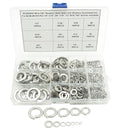 #4 to 5/8 Stainless Steel Split Lock Washers Assortment Kit,for #4#6#8#10#12 1/4" 5/16" 3/8" 7/16" 1/2" 9/16" 5/8" Screws/Bolts