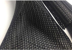 10ft-1/2 Braided Cable Management Sleeve Wire Protector, Suitable for TV/Computer/Home Theater/Machine Equipment Cable Management. (Black, 1/2"-10ft)