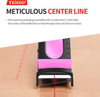 Heavy Duty Shipping Tape Dispenser: TENDO° Premium Line – Reusable, Replaceable, Eco-Friendly 2’’ Master Piece Dispenser for Pros with Patented 10° Sloped Chromium Blades - P-2200 (4th Gen.)_Pink