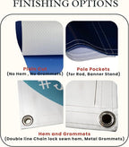Custom Vinyl Banner, 14oz Premium Coated Vinyl, Full Color, indoor/outdoor Heavy Duty Sign, Design Online or Print Your Design file. 1 Sided (1 X 3 ft (H X W))