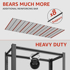 5 Tier Metal Shelving Unit, Adjustable Storage Shelves, 84" H x 55" W x 24" D Heavy Duty Garage Shelves for Warehouse, Basement, Kitchen, Pantry, Living Room, Black (5T 84 * 55 * 24)