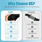 1/2 inch Cord Protectors from Pets No Chew, 10ft Wire Protector Cord Covers for Pets, Flexible Cable Sleeve Cord Management for TV/Computer/Electric Wires/Phone Charging Cables