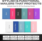 Black Poly Bubble Mailers 7.25x12 inch #1 | Self Seal Padded Envelopes | Cushioned Bubble Mailer | Usable Size 7.25x11 | WaterProof | Lightweight mailing Shipping Bags | 200 Pack Bulk | Made in USA