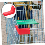 VICASKY 1 Pair Front Bumper Strip: Shopping Cart Frame Safety Edge Guard - Plastic Bumper Corner Protector with Collision-Proof for Store Supermarket