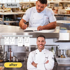 CjgyzTicket Holder for Restaurant, 28/32/36/48/60 inches, Restaurant Order Holder，Durable and Easy to use, Suitable for Commercial Kitchens, cafes, Fast-Food(32 Inch, 2 Pcs)