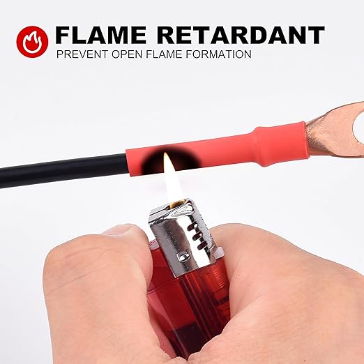 1/4" 33ft 3:1 Heat Shrink Tubing with Adhesive Lining - Marine Grade, Ideal for Home, Automotive, and Industrial Use - Black