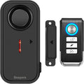 Personal Security Waterproof Door/Window Alarm - IP66 Waterproof with Remote Control, 113dB, Alarm/Doorbell Mode, Upgraded door gap spacing - Indoor/Outdoor Anti-Theft (1 Main Unit & 1 Remote Control)